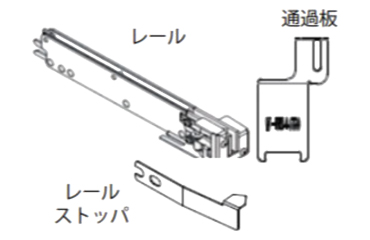 ハイオス ねじ自動供給機(手動用) HSシリーズ 直線レールタイプ (JHS･M3.5～交換レールセット)